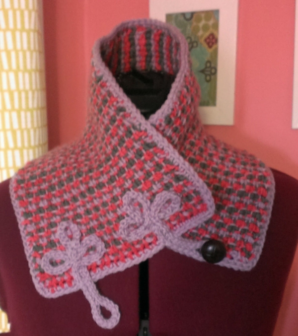 tunisian crochet cowl pattern