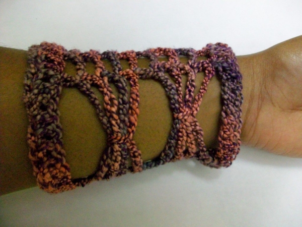 crochet wristers free pattern