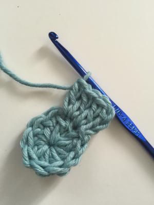 double crochet round increase