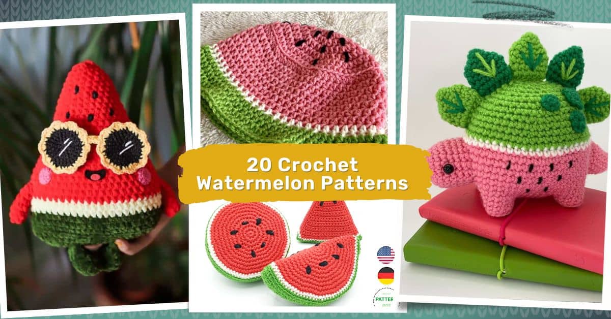 Crochet Watermelon
