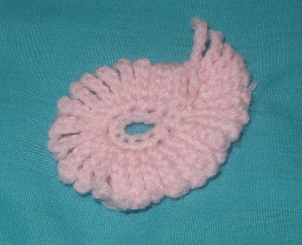 crochet feather pattern