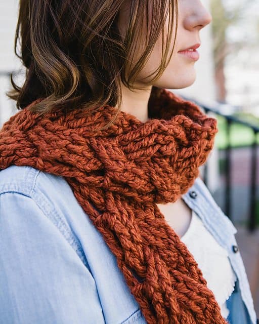 braid-scarf-crochet-pattern