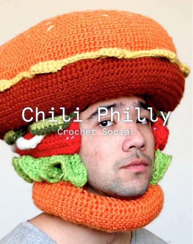 chili philly crochet art show