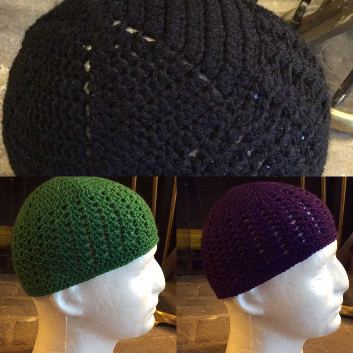 kim mack crochet hats