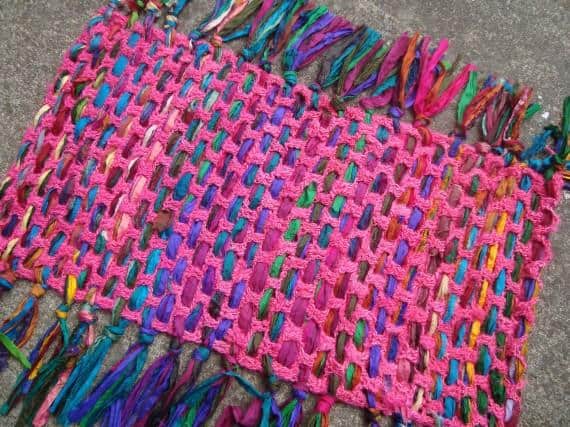 meditation mat crochet pattern