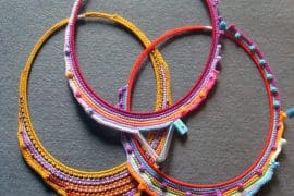 crochet necklaces by Kawool