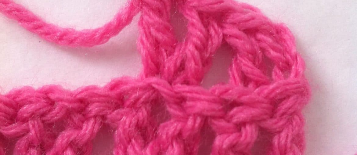 v-stitch blo crochet