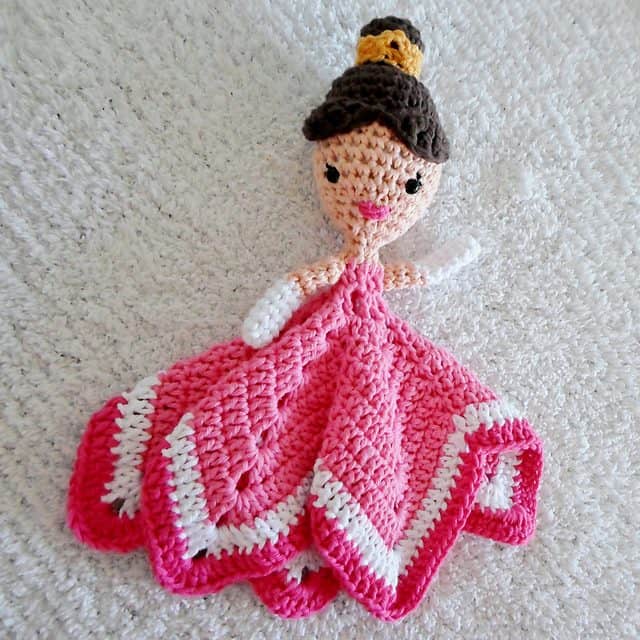 princess lovey crochet pattern