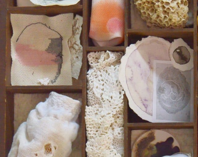 material and process art by Jessica Merle