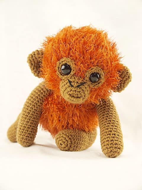 baby orangutan crochet pattern