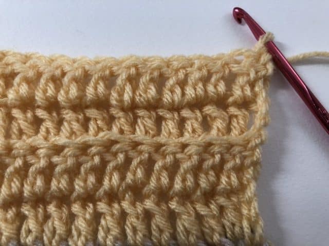 front and back loops crochet 11