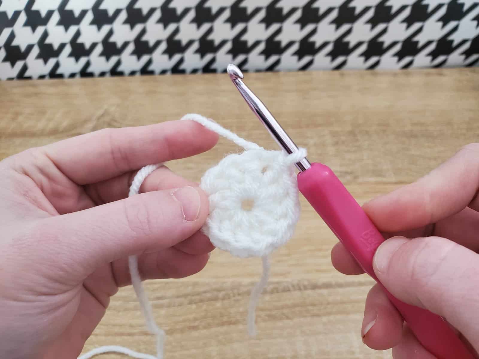 Crochet Fruit Potholders (R1 - step 3)