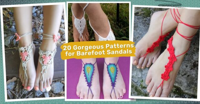 20 Patterns for Barefoot Sandals