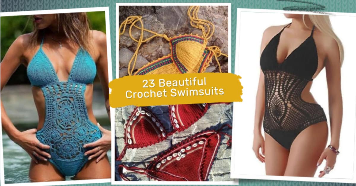 23 Beautiful Crochet Swimsuits
