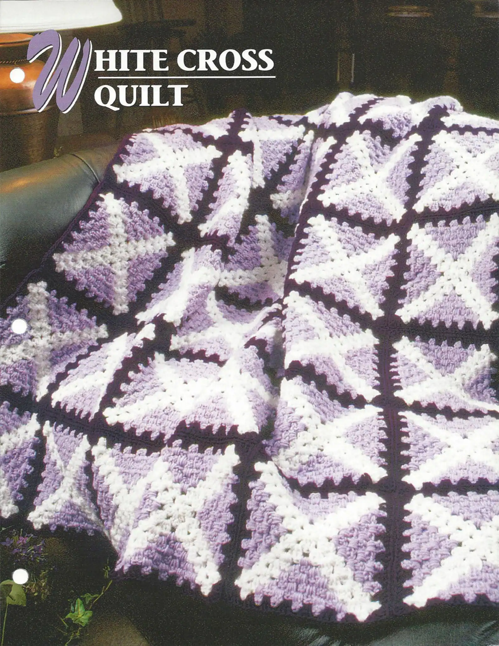 20 Beautiful Crochet Quilt Patterns You Will Want to Make 20 White Cross Quilt Crochet Pattern