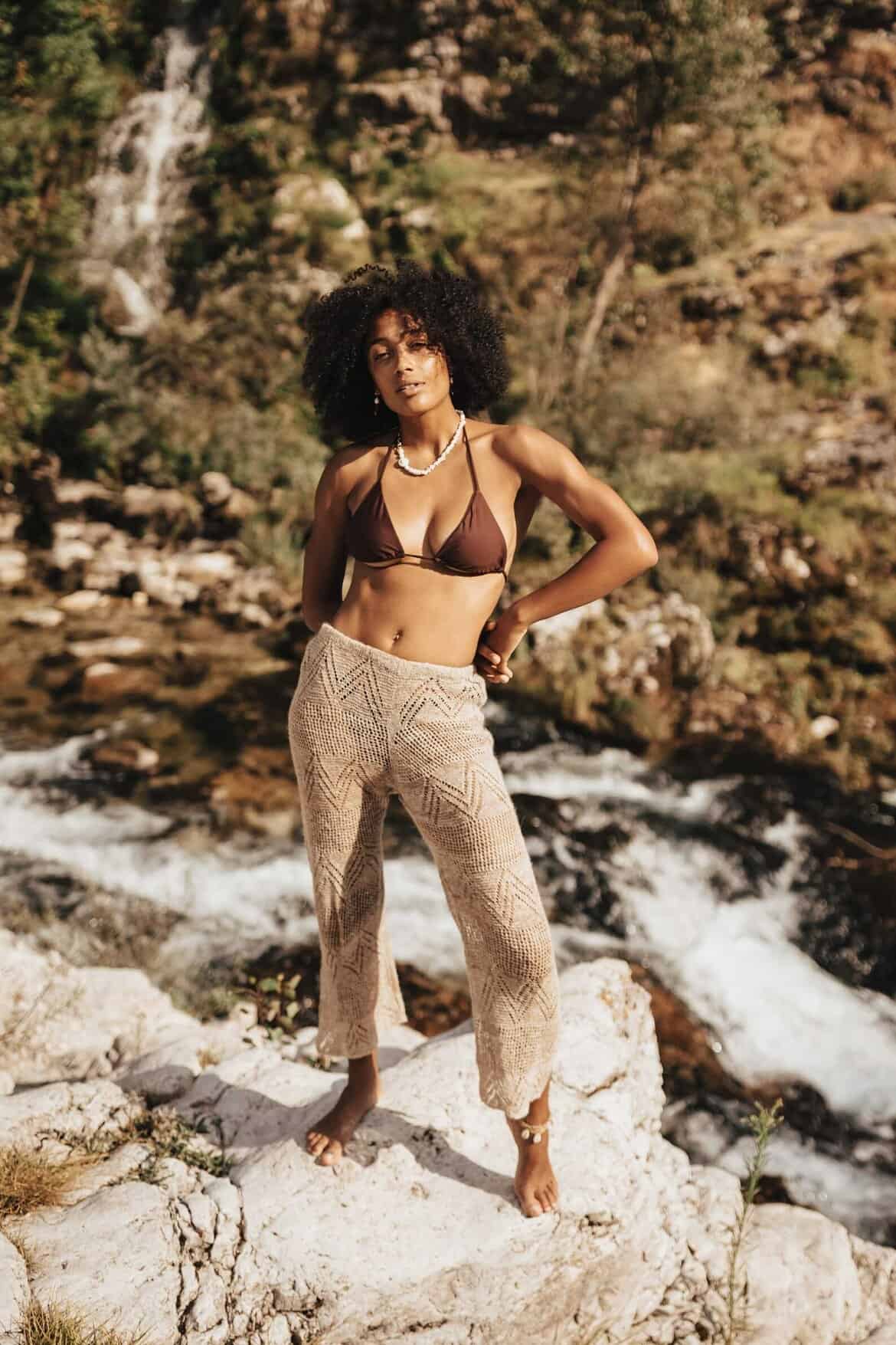 Crochet Summer Trousers