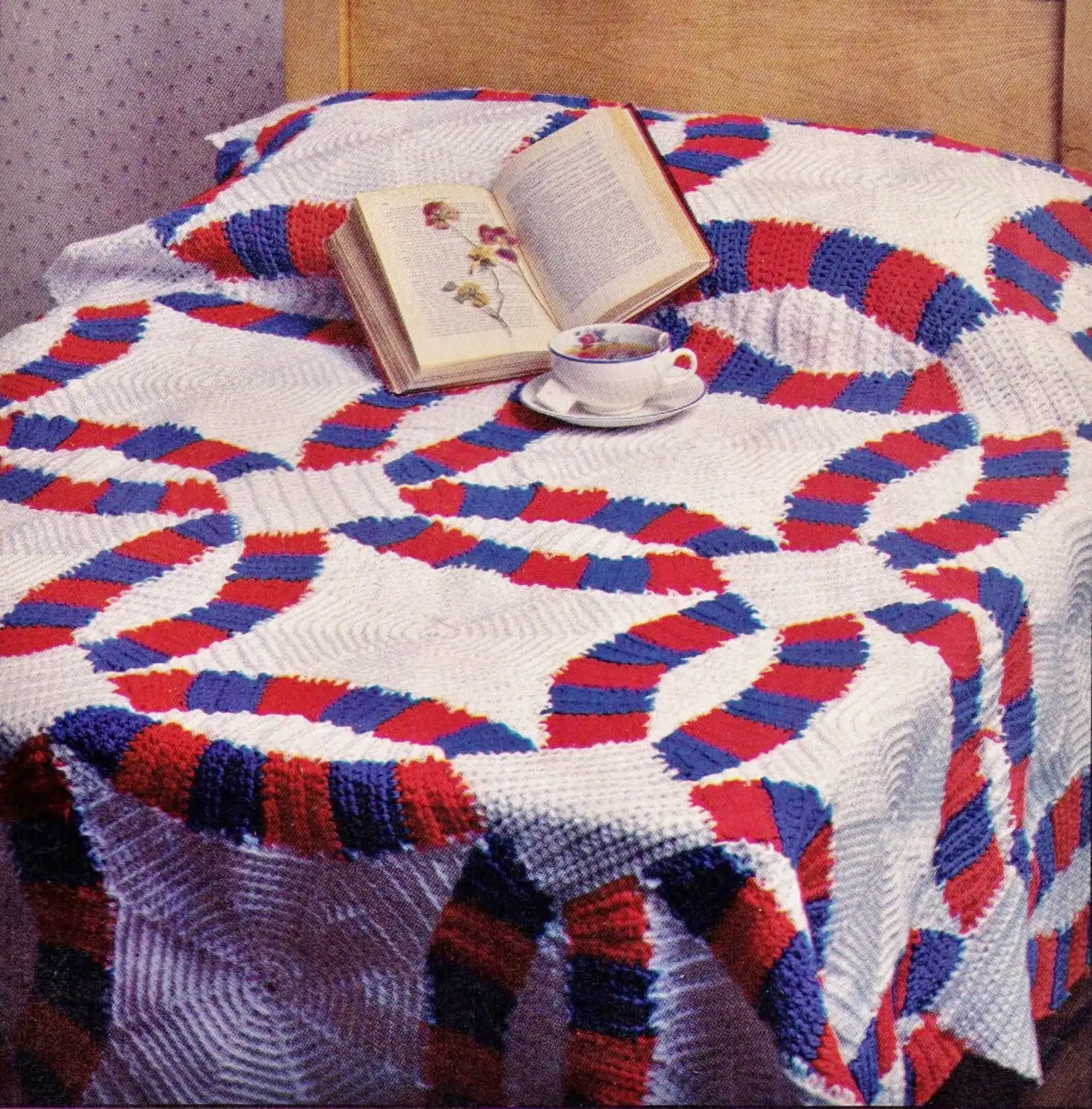 20 Beautiful Crochet Quilt Patterns You Will Want to Make 7 Crochet Wedding Ring Double Afghan/Quilt