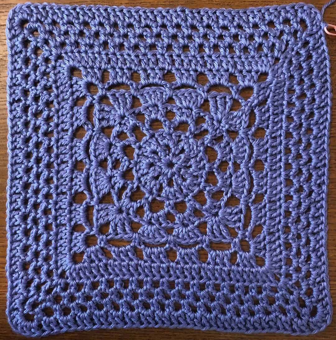 23 Crochet Blocks and Squares for Your Next Project 23 Garden Lace Square Granny Square Pattern