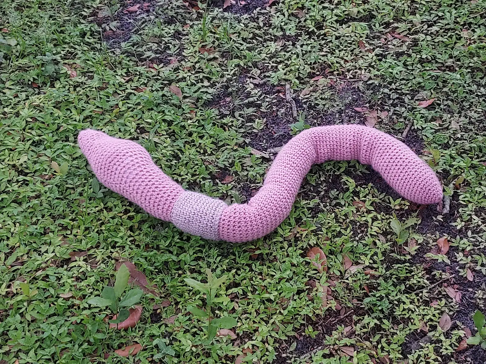 20 Incredible Crochet Snails, Slugs, Caterpillars, and Worms 17 Earthworm Stuffed Animal