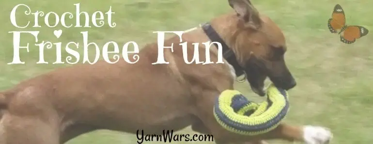 15 Free Animal Crochet Patterns for Your Lovely Pets 5 Crochet Frisbee Pattern for Pup Pattern by YarnWars.com
