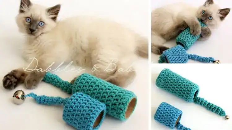 15 Free Animal Crochet Patterns for Your Lovely Pets 4 Cat Toy FREE Crochet Pattern from Threesia Goff