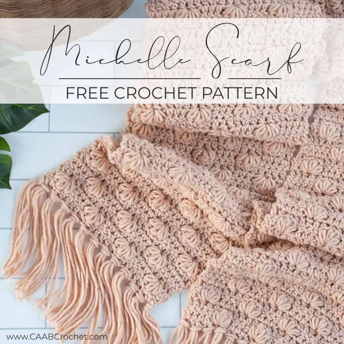 Crochet Cowl and Crochet Scarf Patterns – Adorable and Fun 2 Michelle Scarf - FREE Pattern