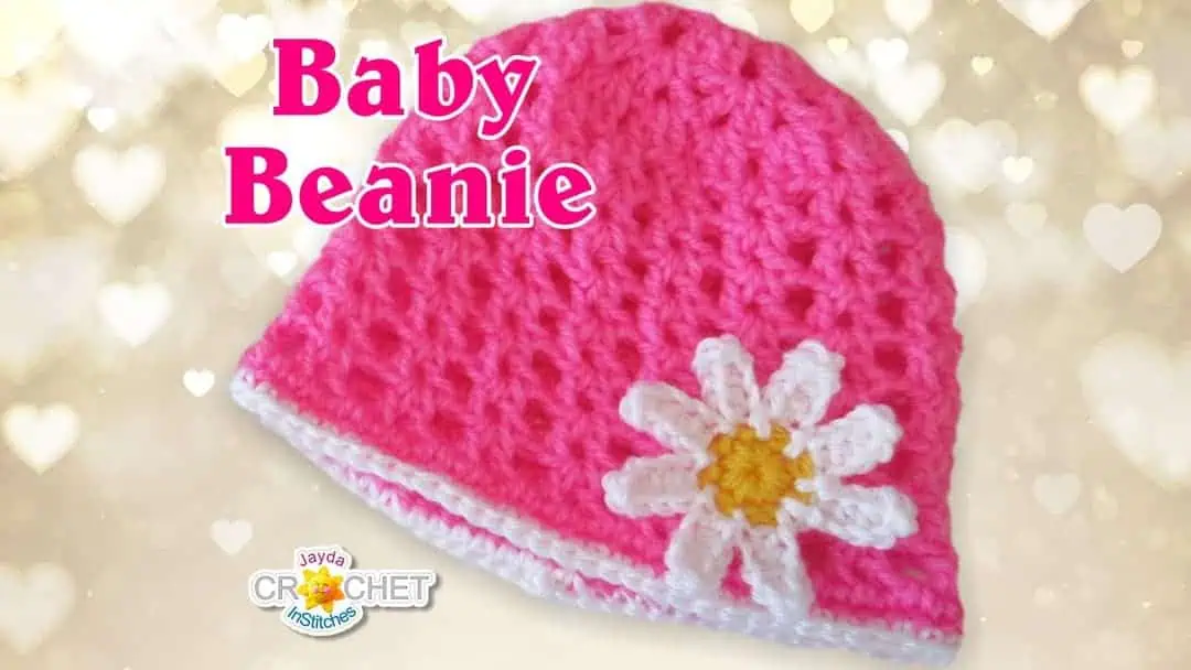 20 Crochet V-Stitch Patterns You Won’t Want To Miss 16 Baby Beanie in Easy V-stitch