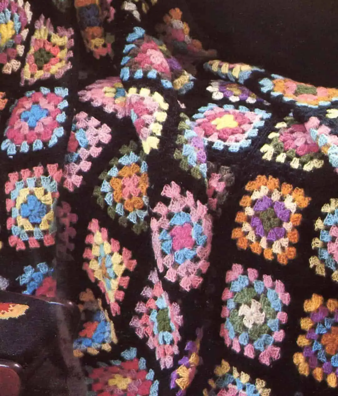The 25 Best Crochet Blanket Patterns: Check Them Out! 24 1970s Granny Square Crochet Blanket Pattern