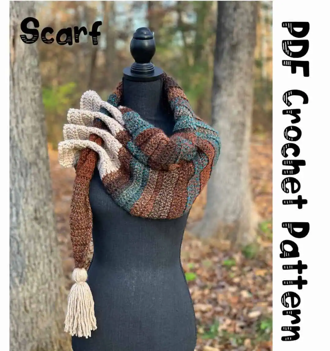 Crochet Cowl and Crochet Scarf Patterns – Adorable and Fun 10 Carí Keyhole Scarf