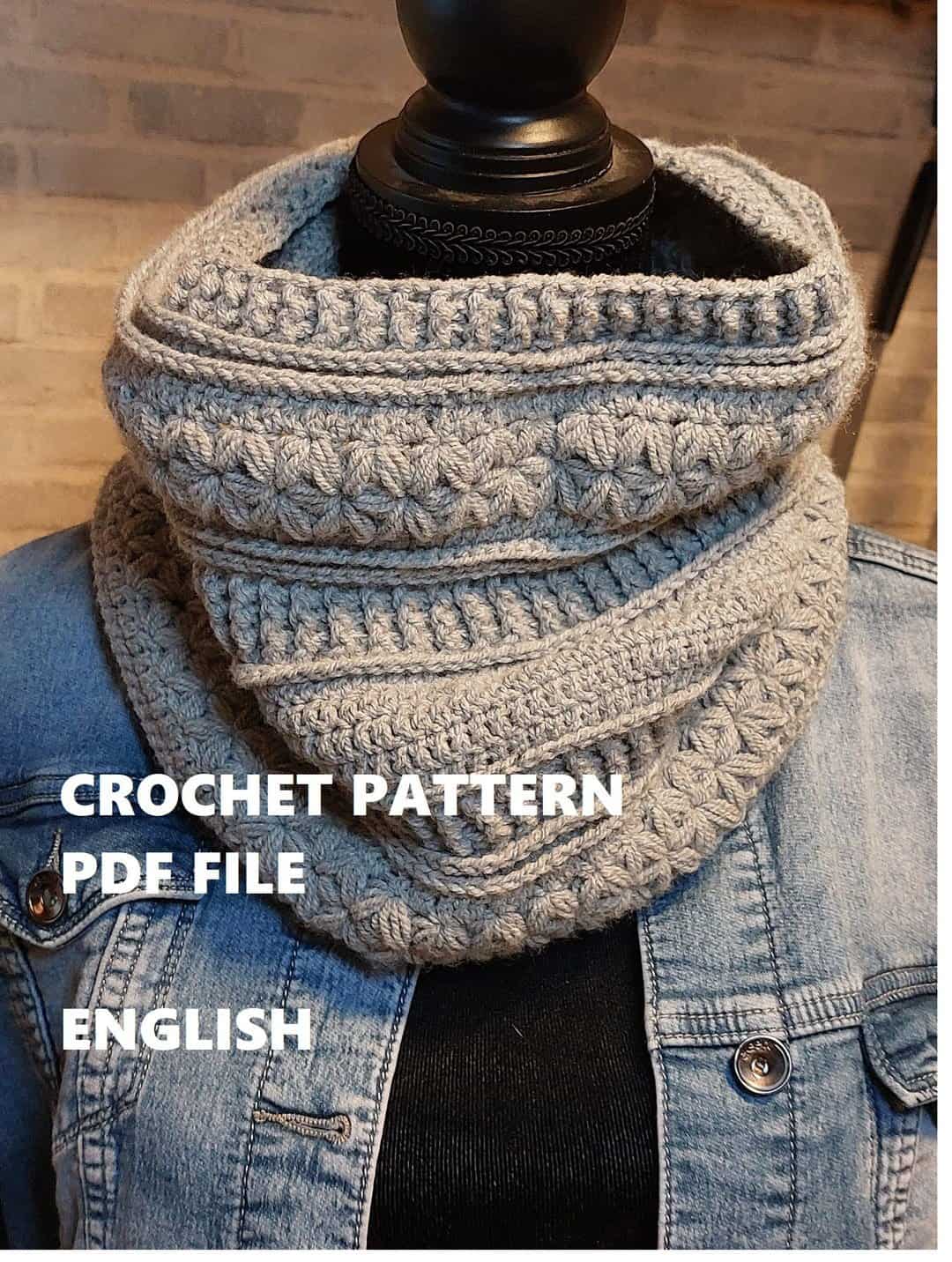 Crochet Cowl and Crochet Scarf Patterns – Adorable and Fun 20 Olivia Scarf - FREE Pattern