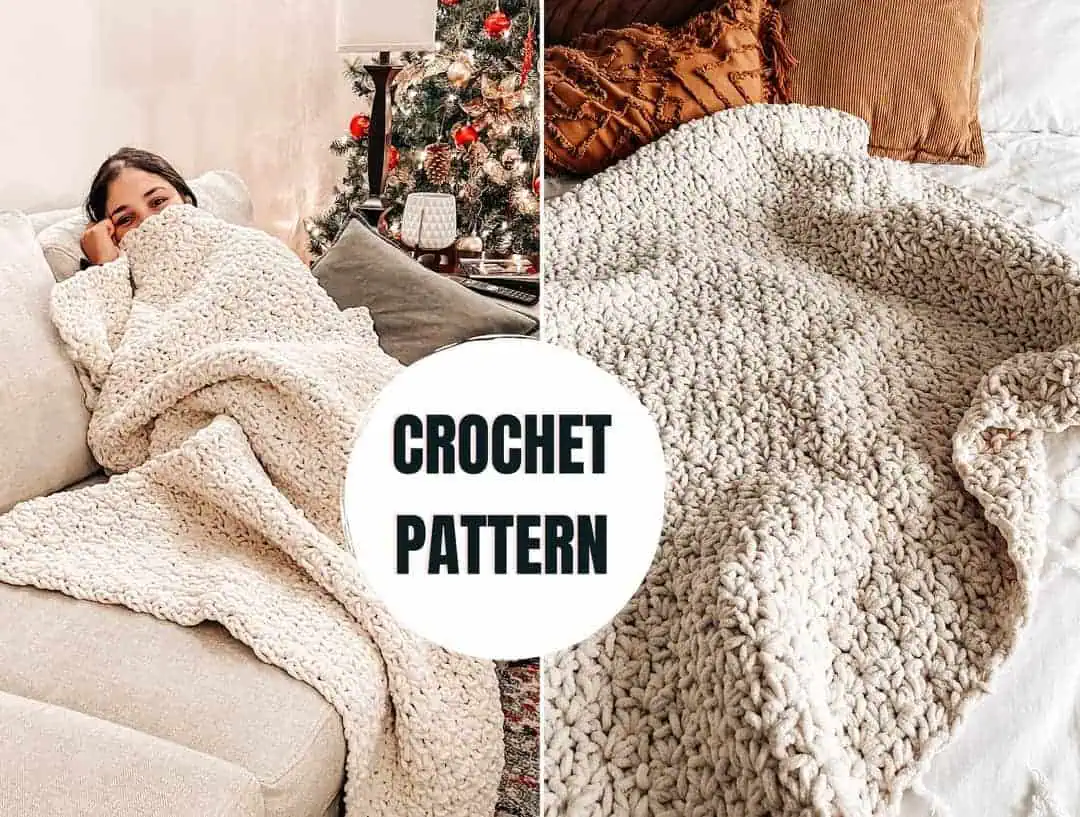 The 25 Best Crochet Blanket Patterns: Check Them Out! 25 Super Chunky Crochet Blanket Pattern