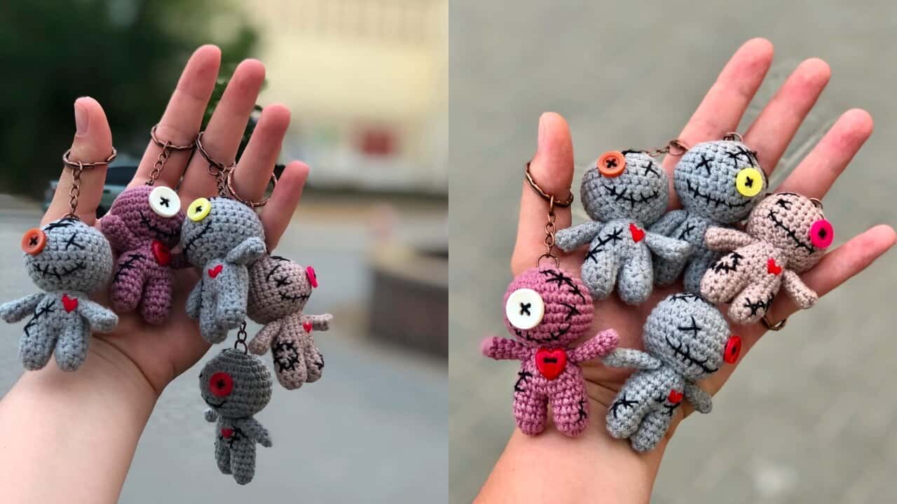 Voodoo doll crochet pattern