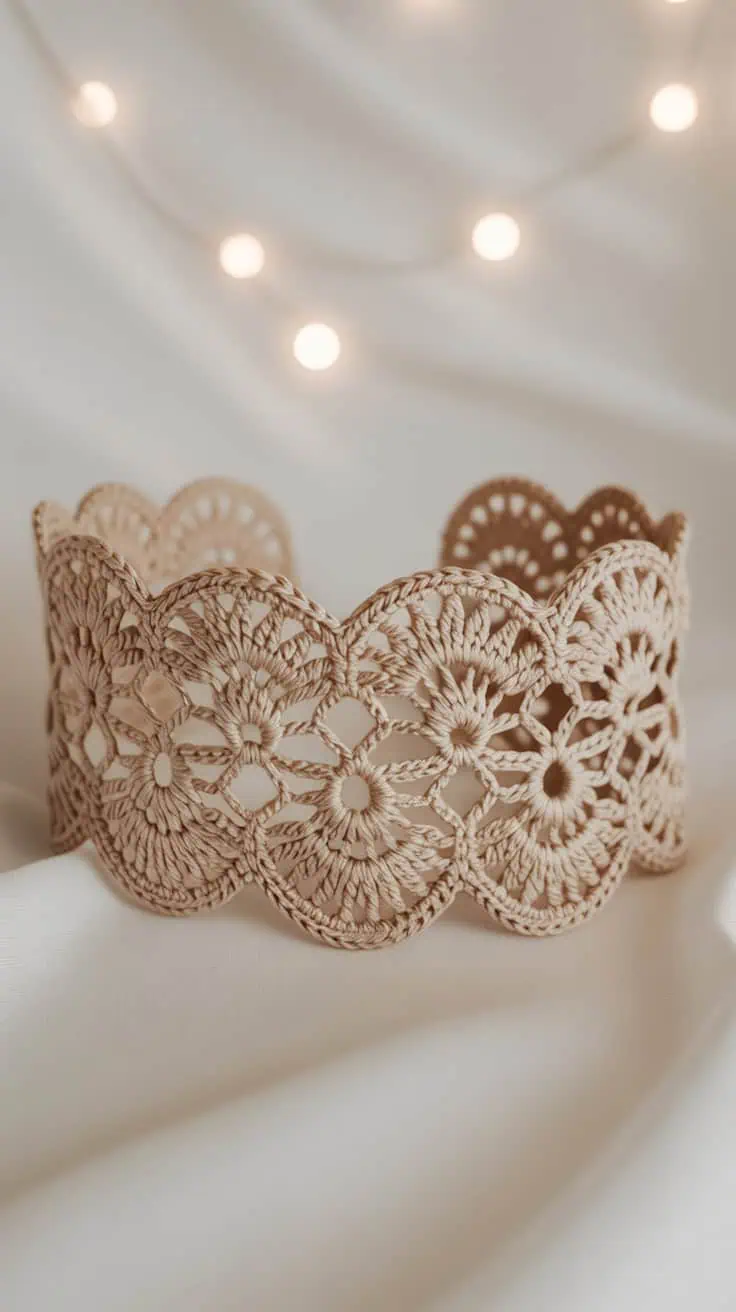 25 Baby Headband Crochet Patterns: Create Adorable Keepsakes for Your Little One 10 a close up photograph of a cream colored I6by5K8RRCWceTSH55wFtw jJEle1zJTduHkEGwmSn yg