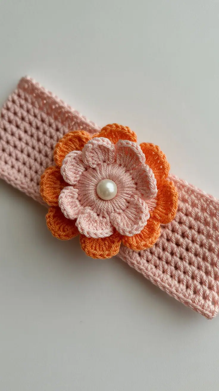 25 Baby Headband Crochet Patterns: Create Adorable Keepsakes for Your Little One 38 a handmade crocheted headband with a dec Ly pgPAiQceSn RFrCGHsA Km1pV5YnQhK9YAwOXrHsXw