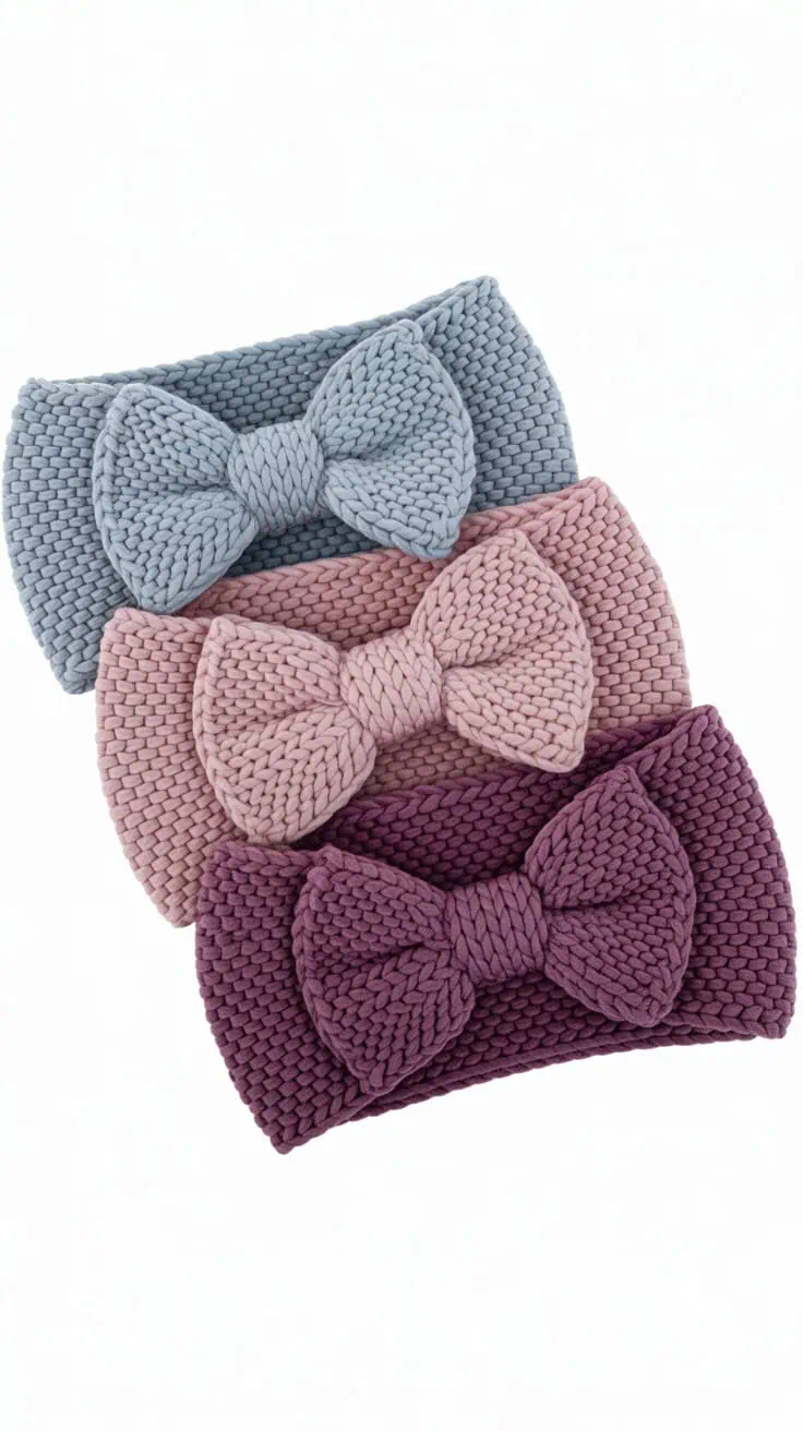 25 Baby Headband Crochet Patterns: Create Adorable Keepsakes for Your Little One 20 a product photo of three knitted headban HfihkCm2RZ XGL0p3525RQ w 8qjF ITc6XZsjlD qS8g