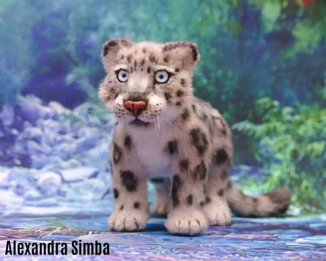 Endangered Animal Crochet: Leopard Crochet Patterns 3 Shanghai Leopard Crochet Pattern