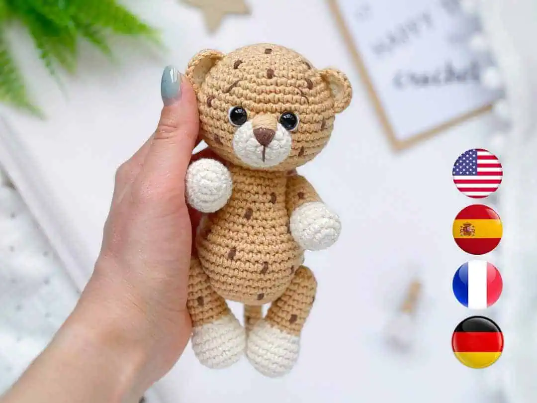 Endangered Animal Crochet: Leopard Crochet Patterns 2 Amigurumi Leopard Crochet Pattern