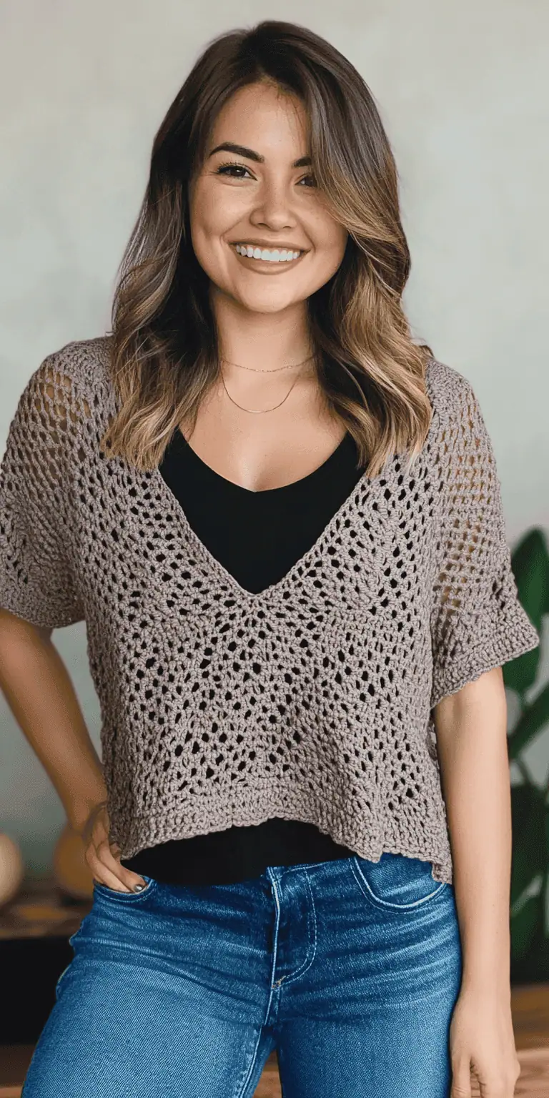 18 Boho Crochet Patterns: Unleash Your Creativity with Trendy Designs 18 jakecain7 httpss.mj .runRDiV7sikXnQ The image shows a woman sm 6248c9bb d3fc 42c7 a709 d3cc67289a1a 0