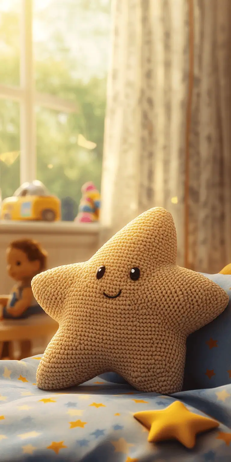 20 Star Pillow Crochet Patterns: Enhance Your Home Decor Today! 13 Beginner Friendly Crochet Star Plush Pillow Pattern