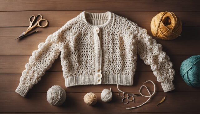 Cropped Sweater Crochet Pattern