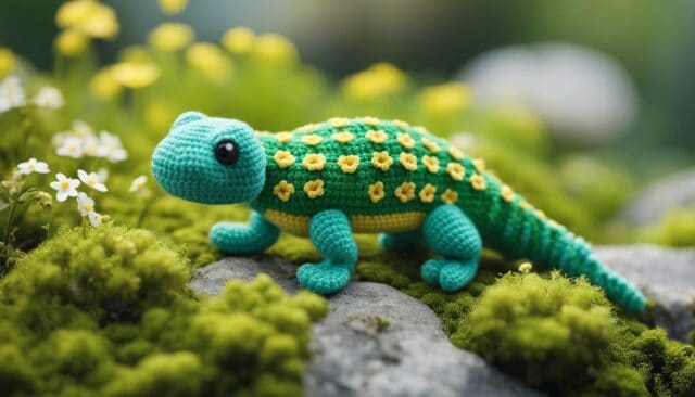 Lizard Crochet Pattern