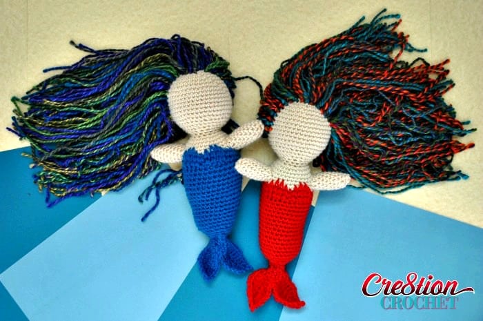 Mermaid Ami free pattern by Cre8tion Crochet