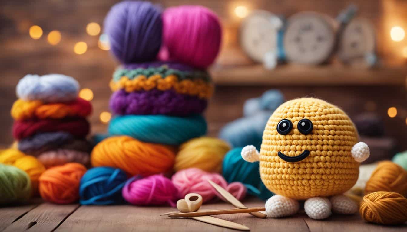 Cute Potato with Emotion Tag - Positive Potato Crochet - HAMMONIE