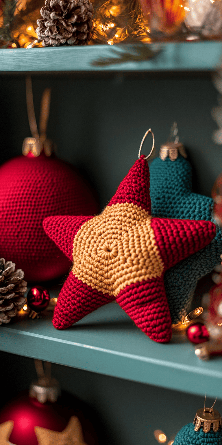 20 Star Pillow Crochet Patterns: Enhance Your Home Decor Today! 17 Star Pillow Crochet Pattern for Holidays