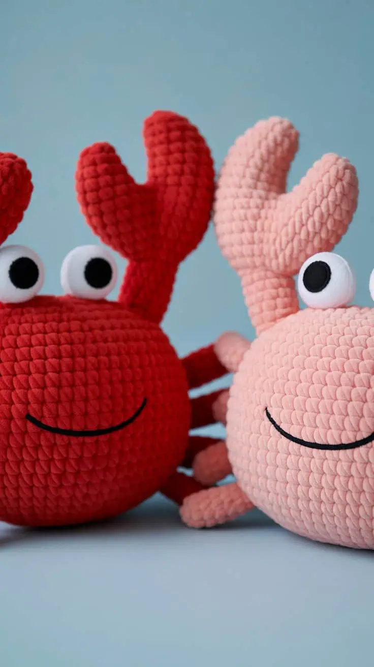 a close up photograph of two plush croch jKABSWecTkG8 9BH3IDxPw GMhCE2RrR0 0u tPoht1dQ