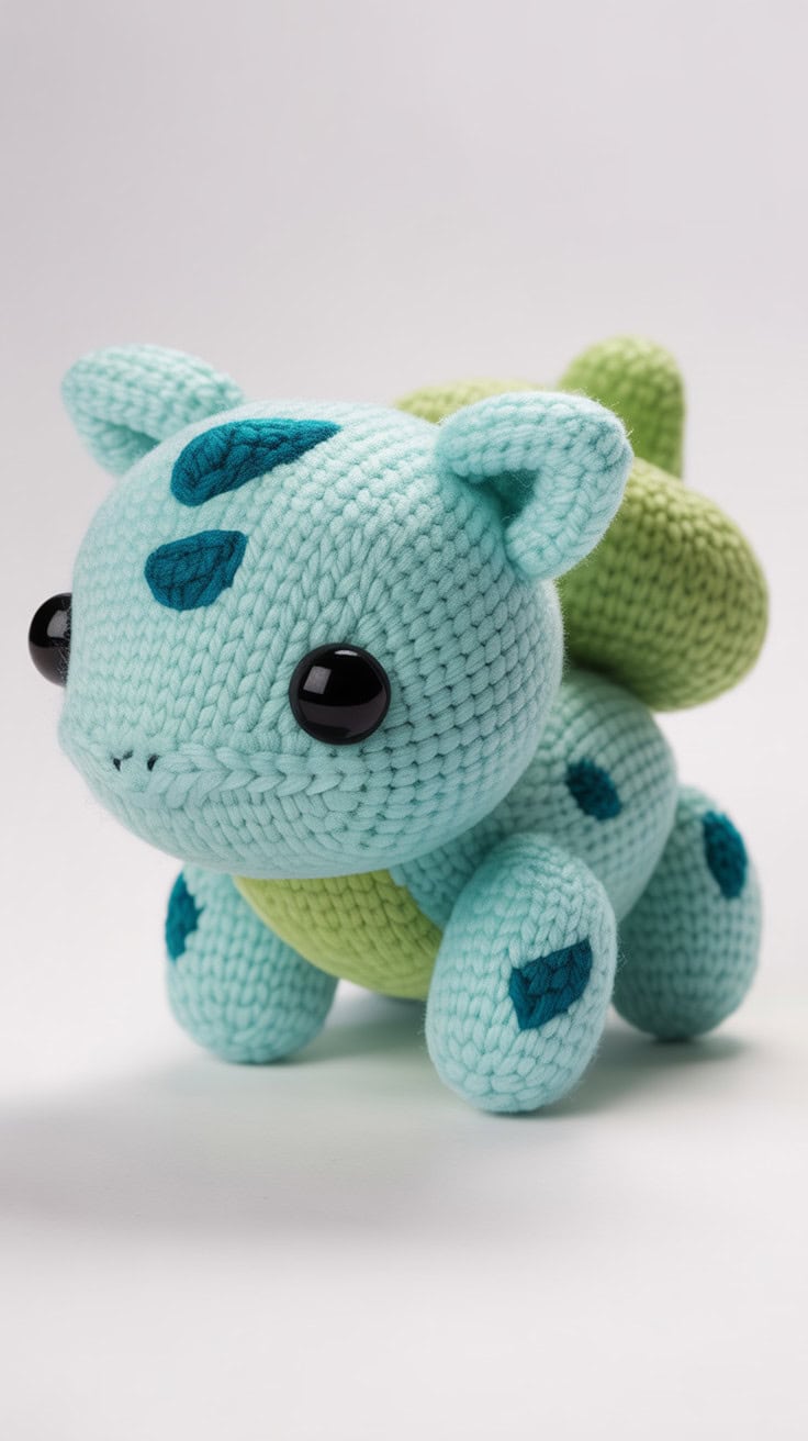 12 Bulbasaur Crochet Patterns: Delight Your Inner Pokemon Fan Today! 4 a handcrafted amigurumi style plush toy DUfP8QBRTMetW2 DApSlNA vXBBzNGTSkaPwVoLVRhejg1
