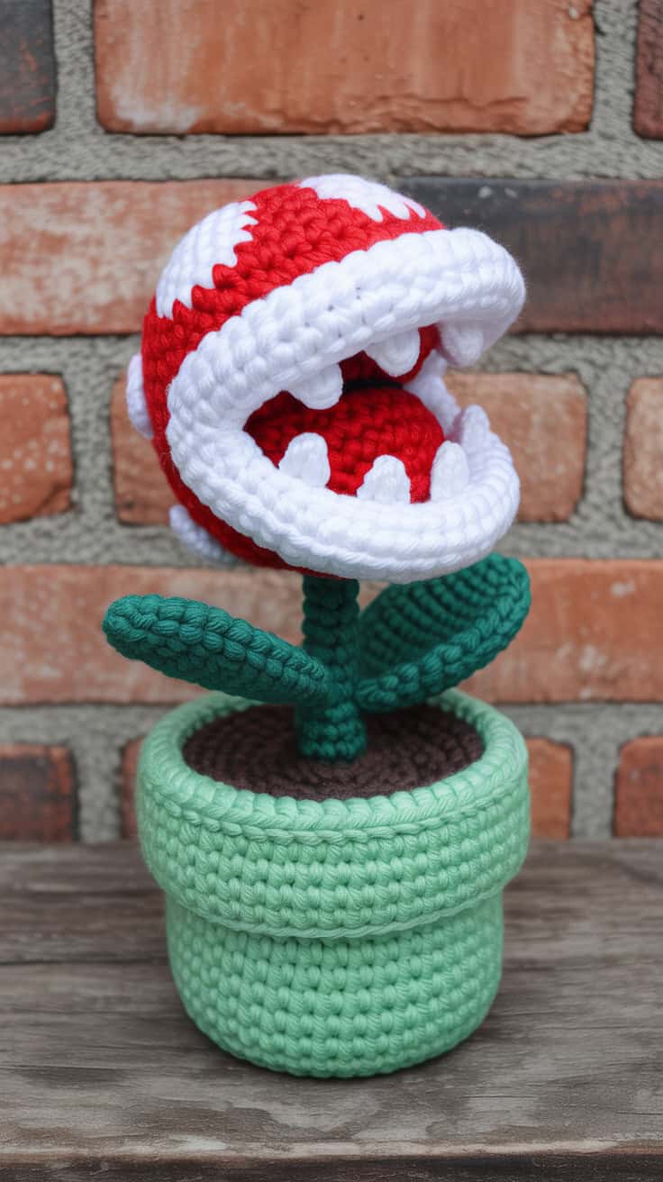 22 Mario Crochet Patterns: Fun and Unique Designs For All Fans 40 a handcrafted crochet mario bros