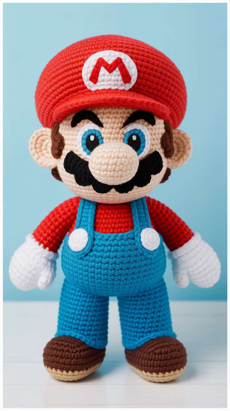 22 Mario Crochet Patterns: Fun and Unique Designs For All Fans 34 a handmade crochet amigurumi style mario 0O0q7n sQ C2eUU5CeZATg XK2 WAfFQz2lJQfoBAVG0g cover