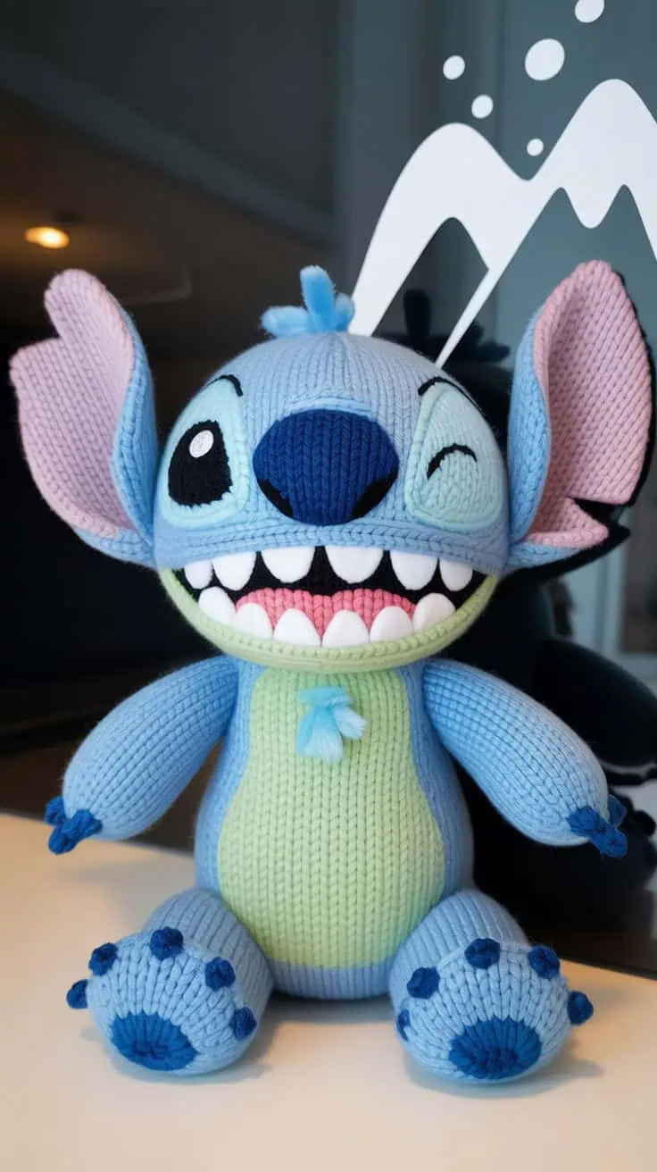 a handmade knitted plush toy of stitch f 71PcQH5 R7qGyzXIUJtdAg ADRBjupsROGQpZCWdUEk8Q cover