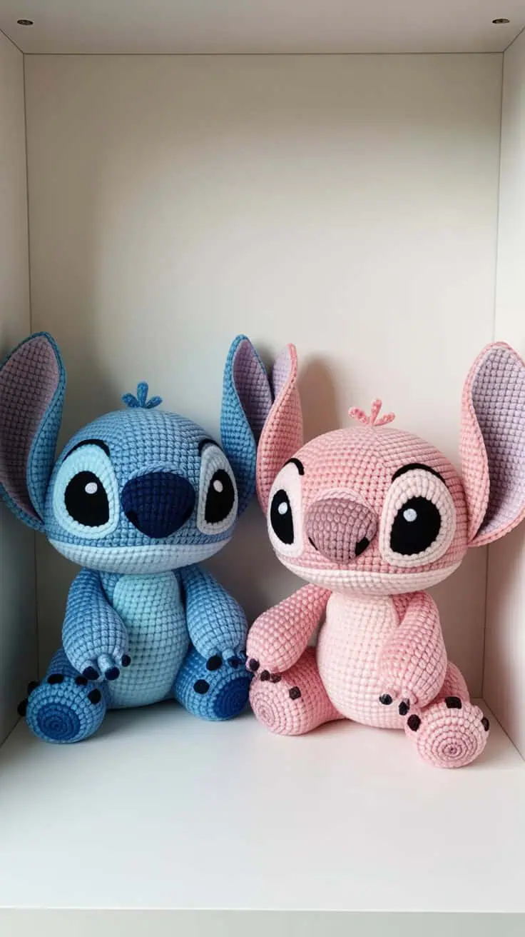 a photo of two handmade plush stitch cha TrtHOlziToGGyyW3qMaaJg Ww8UzfvwT1S9L1WSzNdNrg